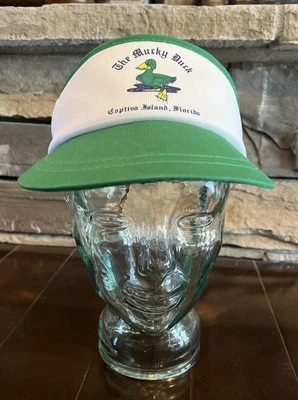 Visera Mucky Duck Captiva Island Florida - Sombrero con tirantes - Talla única Foto 1 de 4