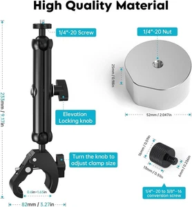 2025 Starlink Mini zestaw do montażu na słupie, aluminiowy adapter statywu mini Starlink - Zdjęcie 1 z 7
