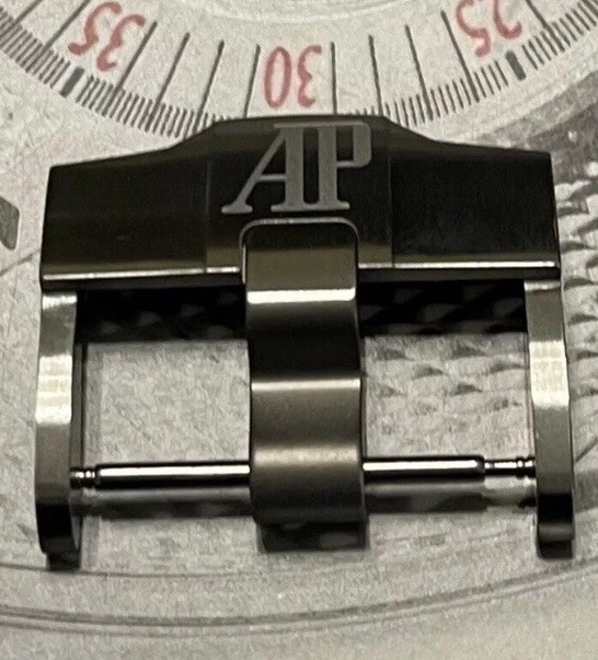 NEW AUDEMARS PIGUET STEEL TANG BUCKLE 20MM - Image 1 of 4