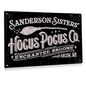 Halloween Decorations Hocus Pocus Sign Sanderson Sisters Halloween Decoration... - Picture 1 of 5