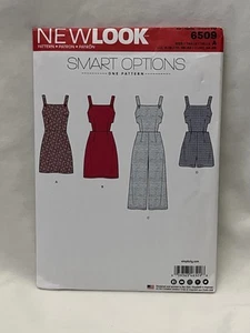 New Look 6509 Jumpsuit Rompers Jumper Dress Sewing Pattern sz 6-18 - Picture 1 of 3