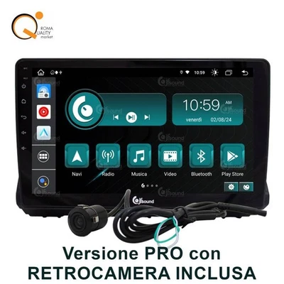 Jfsound JF-031DS-X9C-PRO autoradio car tablet 10" fit Dacia Sandero senza radio - Immagine 1 di 4