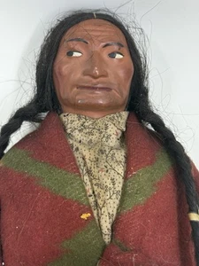 Muñeca Bully Skookum Indio Nativo Americano De Colección 16". Basado en zapatos 1913-1918 - Imagen 1 de 10