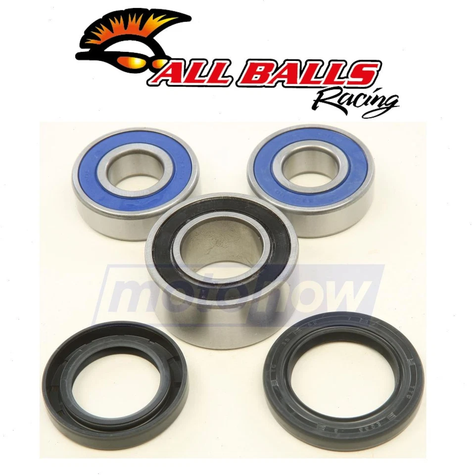 All Balls Rear Wheel Bearing and Seal Kit for 2001-2006 Honda CBR600F F4I - qj Foto 1 de 4