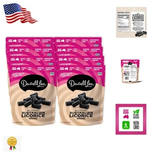 Artisan schwarzes Lakritz, weiche Textur, gentechnikfrei, palmölfrei 7oz 8er Pack - Bild 1 von 8