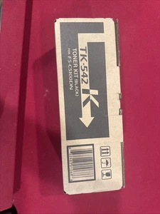Genuine Kyocera 1T02HL0US0 Model TK-542K Black Toner Cartridge, - Picture 1 of 3