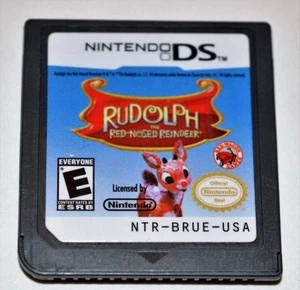 RUDOLPH THE RED-NOSED REINDEER NINTENDO DS GAME 3DS 2DS LITE DSI XL - Picture 1 of 2