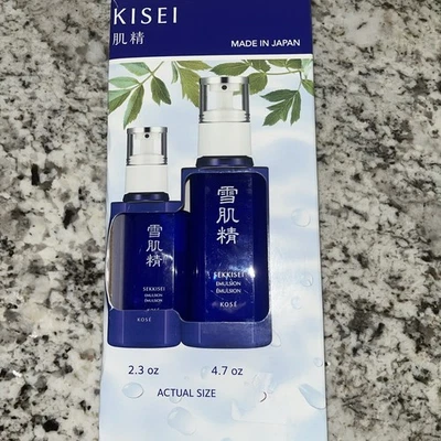 SEKKISEI Emulsion Moisturizer 2 Bottles Set 4.7oz & 2.3oz - Image 1 of 3