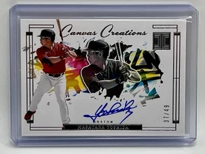 2024 Panini Impeccable Masataka Yoshida Canvas Creations Auto #/49 - Picture 1 of 2