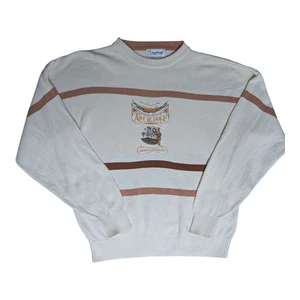 Mac Divots Vintage Art Of Golf Made in Canada Strickpullover - Größe L - Bild 1 von 6
