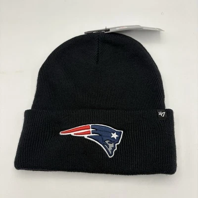 '47 NWT 47' Brand New England Patriots NFL Knit Beanie Winter Retail $31.99