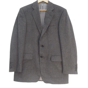 BNWT Austin Reed Dark Grey Wool Men's Casual Jacket Sleeved Lined UK 38 Regular - Picture 1 of 24