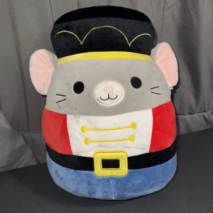 Squishmallows Murray the Mouse Nutcracker 16" Christmas Squad Plush Kellytoy 13” - Picture 1 of 14