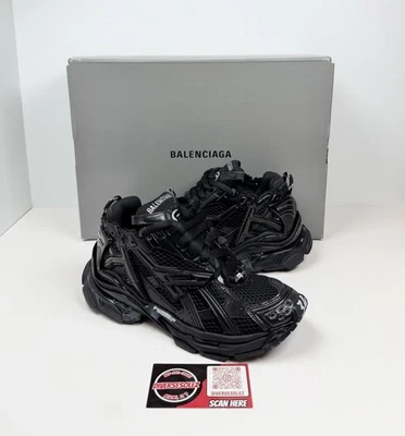 Talla 34EU/4W - Zapatillas Balenciaga Runner Triple Negras🕷️ TOTALMENTE NUEVAS/AL POR MENOR $1.2K Foto 1 de 4