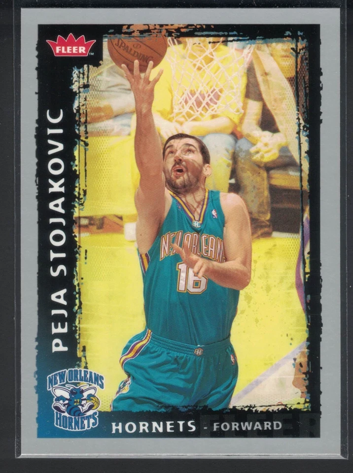 2008-09 Fleer - Peja Stojakovic #111 New Orleans Hornets - Imagem 1 de 1