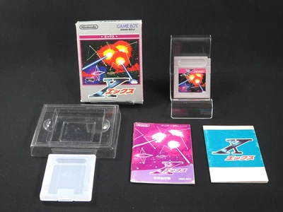 Tested X Ekkusu Nintendo GAME BOY gameboy GB Shooter 1992 made in Japan 8 - Image 1 of 4