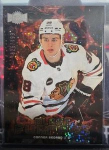 CONNOR BEDARD 2024-25 Skybox Metall Hochofen SPECKLE PARALLEL #BF-1 26/199 - Bild 1 von 2