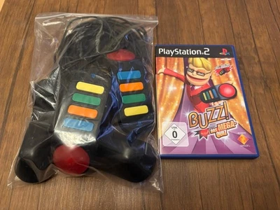 PS2 Buzz! Spiele Mit Controller 4 Stück - Bild 1 von 4