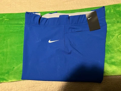 Women's Nike Vapor softball pants elastic waste color blue mesh sz 2Xl - Image 1 of 4
