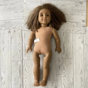 2011 American Girl 18" Doll Brown Hair Brown Eyes Teeth PA-11392(HK) See Pics - Picture 1 of 12
