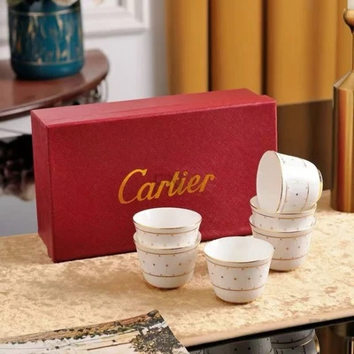 Taza de seis espresso Cartier. Caja incluida Foto 1 de 2