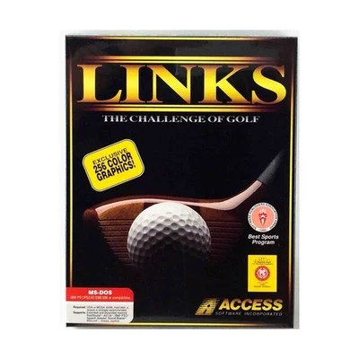 Access Computer Game Links - The Challenge of Golf VG+/EX - Image 1 of 2