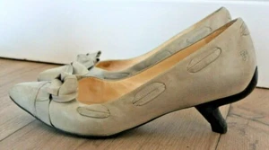 * Tiggers bildschöne Leder Pumps Schuhe Gr. 40 TOP Grün - Bild 1 von 8