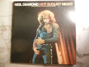 NEIL DIAMOND- Hot August Night VINYL ALBUM 2 LP MCA 2-8000 1972 (SAME DAY SHIP) - Picture 1 of 8