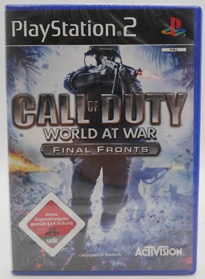 Call of Duty: World at War - Final Fronts Playstation 2 PS2 eingeschweißt SEALED - Bild 1 von 3