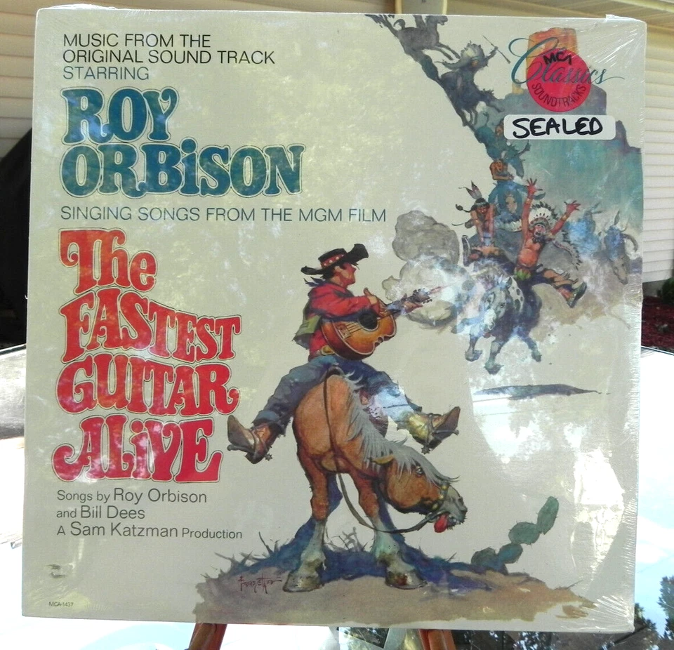 Roy Orbison - The Fastest Guitar Alive soundtrack LP MCA 1437
