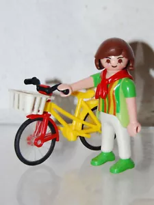 Playmobil Fahrrad Frau - Bild 1 von 1