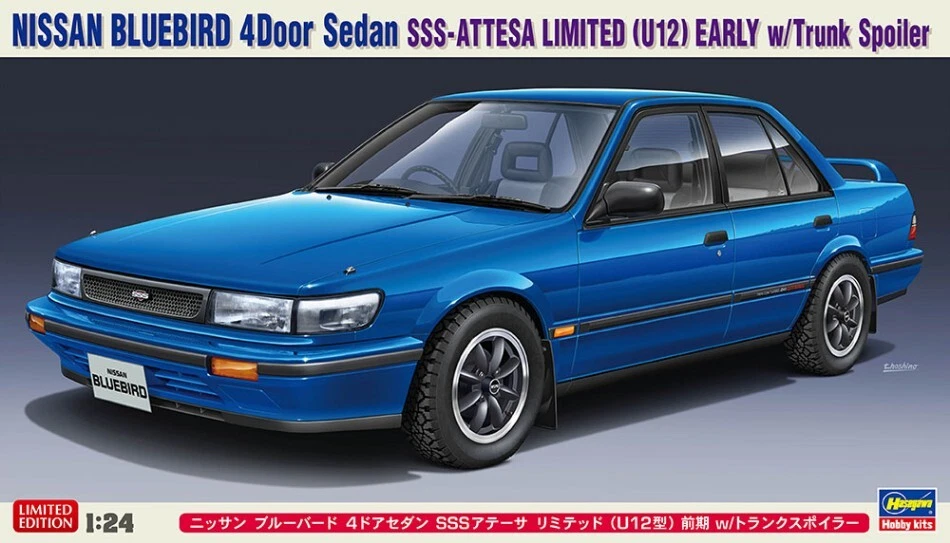 Hasegawa NISSAN BLUEBIRD 4DOOR SEDAN KIT 1:24 - Immagine 1 di 1