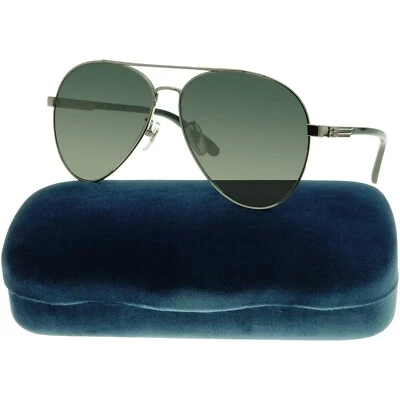 Gafas de sol Gucci Aviator GG1288SA GG 1288 001 rayas verdes/rojas Gunmetal unisex Foto 1 de 4