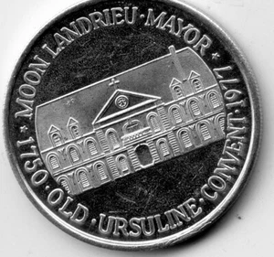 Dobloon Mardi Gras: Moon Landrieu Mayor - Imagen 1 de 2