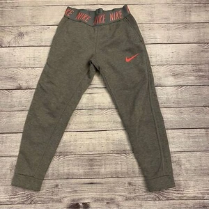Nike Gray Pink Sweatpants Joggers Dri-Fit Small - Picture 1 of 6