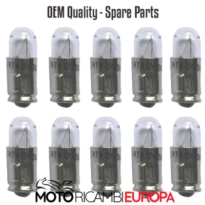 KIT 10 LAMPADA LAMPADINE PER PX PE TUTTI I MODELLI 6V 1,2W - Immagine 1 di 2