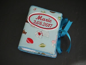 kleines Fotobuch, Fotoeinsteckalbum, Babyalbum 100 Fotos 10x15 cm, Wunschname - Bild 1 von 2