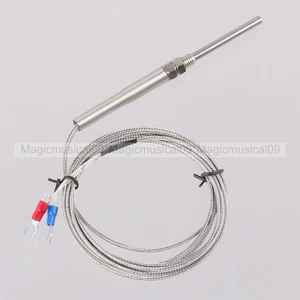 2M Cable Stainless Steel 50mm Probe K type Sensors High Temperature Thermocouple - Picture 1 of 4