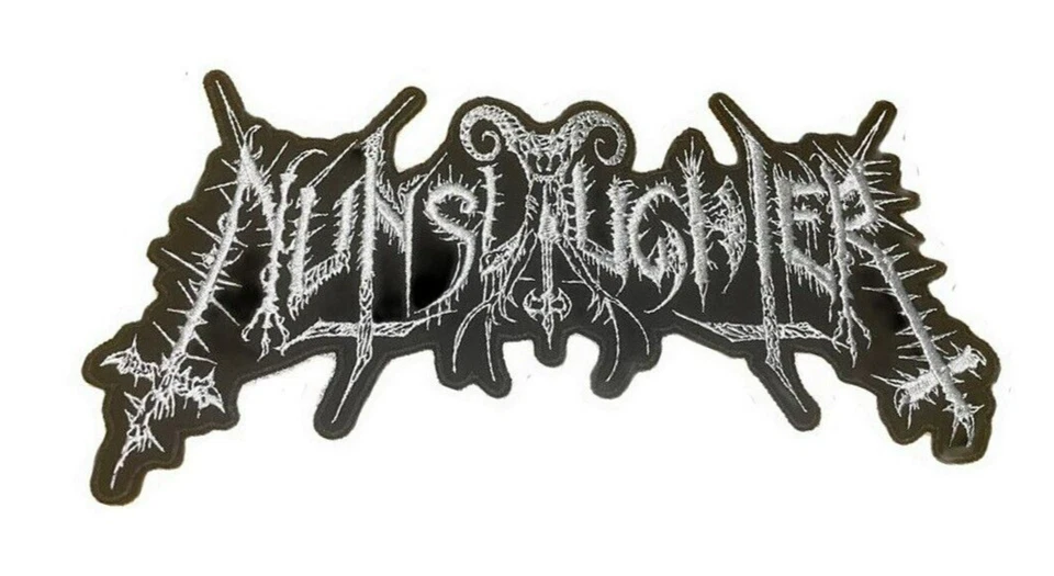 ##Nunslaughter##  embroidered Backpatch. - Image 1 of 1