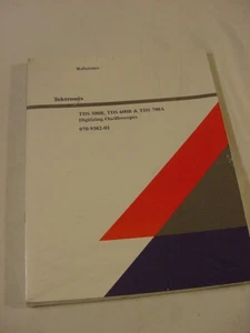 VTG MANUAL - TEKTRONIX  TDS 500B 600B 700A DIGITIZING OSCILLOSCOPE - Picture 1 of 2