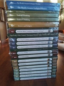 Great Courses Teaching Company Lot of DVDs with coursebooks - New sealed - Picture 1 of 10
