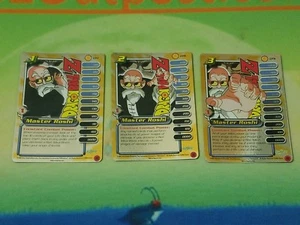 DRAGON BALL DBZ Cápsula Corp Power Pack Master Roshi 1-3 lámina promoción personalidad - Imagen 1 de 1