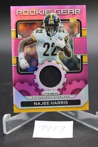 2021 Panini Prizm - Rookie Gear Pink Prizm #RG-13 Najee Harris (MEM, RC) - Bild 1 von 2