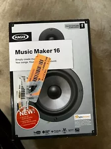 Music Maker 16 (DVD-ROM) For Windows (New! Factory sealed retail box) - Picture 1 of 2