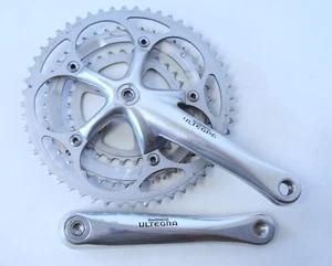 ~ Vintage Shimano Ultegra FC-6503 Octalink Triple Crankset 172.5 mm 52/42/30t ~ - Picture 1 of 7