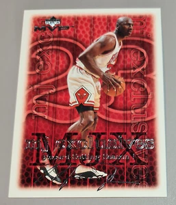 MICHAEL JORDAN # 202 mj exclusives Silver Script 1999-00 Upper Deck MVP N.Mi-Mi - Bild 1 von 3