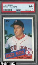 1985 Topps #181 Roger Clemens Boston Red Sox RC Rookie PSA 9 MINT