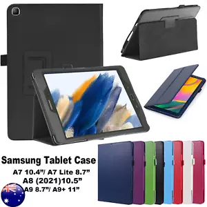 For Samsung Galaxy Tab A9 Plus A8 10.5 X200 A7 Lite 8.7" Stand Tablet Case Cover - Picture 1 of 19