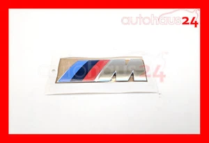 BMW E24 E28 E30 E38 E31 E32 318I 325 M3 M5 M6 1984-2001 EMBLEM GENUINE OEM NEW - Picture 1 of 2