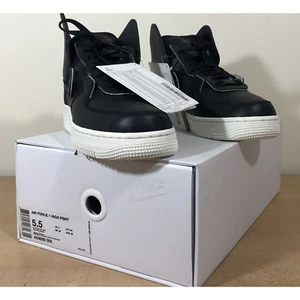 Nike x PSNY Air Force 1 High Sz 5.5 Mens AO9292-001 Public School NY Black White - Picture 1 of 11